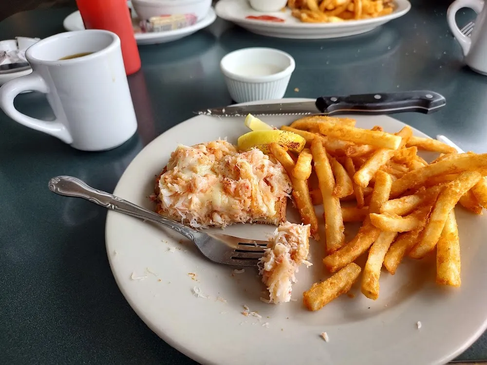 Hot Crab on Toast