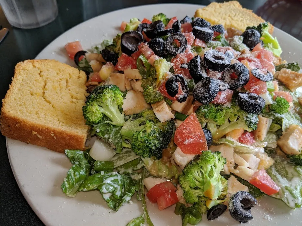 Thai Chicken Caesar Salad
